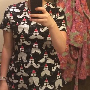Women's Christmas Scrub Top